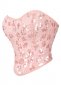 Pink Sequins Classic Overbust Top