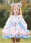 Cute Kid Lolita Winter Long Dress 4