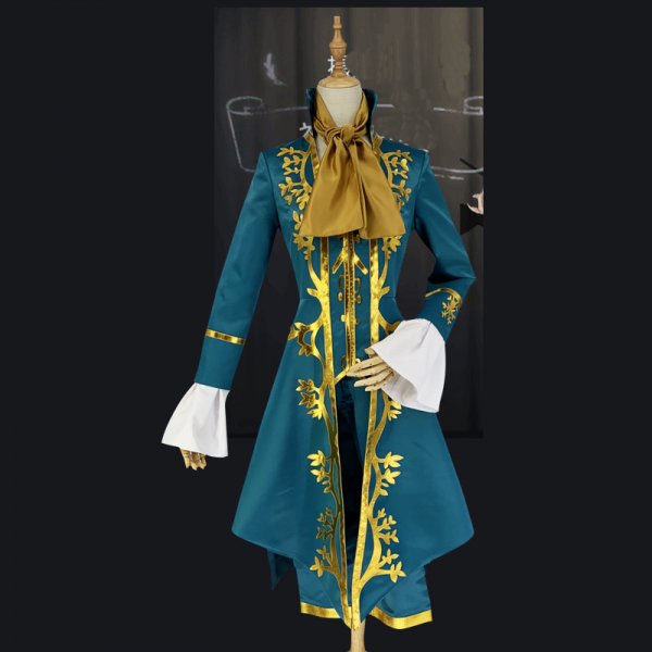 Fifth Personality Photographer Joseph Cospaly Coat Uniform Supervisor Joseph Cospaly Men's Jacket Costume 4 Pieces