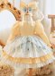 Thanksgiving Kids Flower Girls Lolita Princess Dresses 1