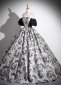 Vintage Off The Shoulder Corset Formal Dresses 2
