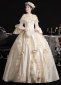 Custom made Beige Marie Antoinette Dress 3