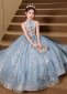 Flower Girls Children Sleeveless Strapless Formal Dress