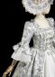 Sky Blue Victorian Masked Party Dress 4