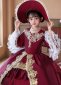 Children Christmas Party Red Princess Dress 2
