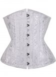 Elegant Black Brocade Expert Waist Training Underbust Corset