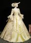 Champagne Renaissance Victorian Lolita Party Dress 2