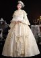 Custom made Beige Marie Antoinette Dress