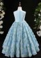 Princess Rose Flower Wedding Dress 3