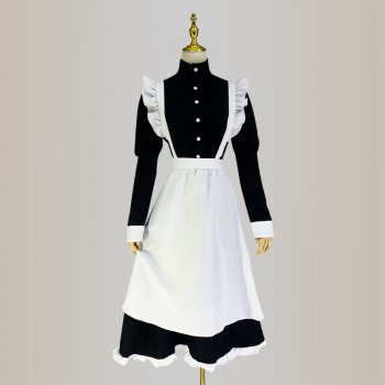 Men's Maid Clothes Cute Lolita Transsexuals Cosplay Waiter Maid Dress