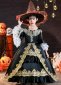 Children Princess Masquerade Dresses Black Dark Fantasy Witch Halloween Cosplay Costumes