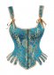 Historically Inspired Victorian Brocade Overbust