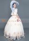 Champagne Rococo Southern Belle Lolita Dresses Vintage Theatre Costumes 3