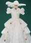 Kids Princess White Southern Belles Dress 1
