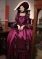 Historical Vintage Dress Rose Red Marie Antoinette Dresses 5