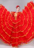 Tutu Red And Green Party Dresses Special Occasion Dance Outfit