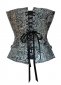 Women Spiral Steel Boned Steampunk Gothic Bustier Corset 1