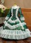 Girls Vintage Baroque Style Ball Gown Children Victorian Masquerade Dresses