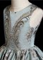 Vintage Brocade Jacquard Masquerades Party Dress 5