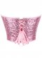 Hot Pink Sequin Corset 3