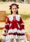 Christmas Lolita Cosplay Princess Dresses for Little Girls 6