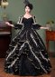 Winter 18th Century Ball Gown And Cloak Gothic Costume 2Pcs 2