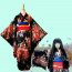 Newest Anime Jigoku Shoujo Mioyosuka Cosplay Kimono Black Floral Japanese Kimono Lolita Dress For Women