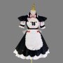 Plus Size Black Catgirl Cosplay Maid Dress