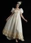 Historically Inspired Regency Period Women Bustle Dresses