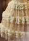 A Line Tiered Short Appliqued Club Prom Dress 3