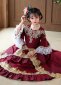 Children Christmas Party Red Princess Dress