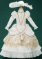 Children Princess Party White Dresses Vinatge Girls Special Occasion Dresses