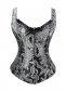 Historical Renaissance Jacquard Brocade Corset Vest