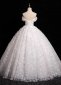 Girls Appliques Tulle Wedding Dress 5