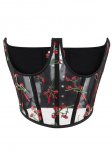 Sexy Perspective Mesh Corset Without Cups