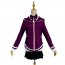 Purple Ssss.Gridman Gullit Shinjo Akane Anime Cosplay Costume Coat Dress Plus Size