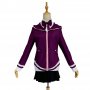 Purple Ssss.Gridman Gullit Shinjo Akane Anime Cosplay Costume Coat Dress Plus Size