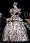 Brocade Floral Victorian Fantasy Dress Venice Carnival Costumes 1