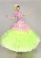 Girls Sequin Tulle Tutu Dress For Group Stage Performances 1