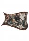 Oil Painting Printed Short Underbust Corset 1