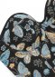 Butterfly Printed Overbust Corset with Cups 2
