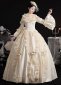 Custom made Beige Marie Antoinette Dress 1