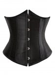 Waist Training Underbust Corset Black