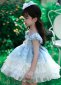 Children Blue Lolita Formal Dress 5