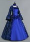 Renaissance Blue Victorian 18th Century Dress Themed Tea Party Gown 2
