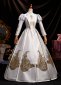 Medieval Gray Prom Ball Gown Party Dress 2