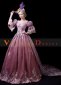 Pink Renaissance Rococo Wedding Gowns Dress for Women 1