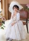 Children White Queen Cosplay Fantasy Dresses 5