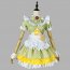 Newest Green Cute Lolita Dress Cosplay Maid Apron Uniform