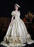 17th Century Victorian Renaissance Masquerade Gown Queen Fantasy Theatrical Clothing